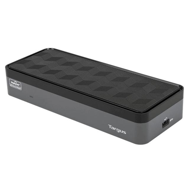Targus USB-C 4K HDMIドッキングステーション カードリーダー 100W PDパススルー充電対応 シルバー DOCK414 1個 DisplayPort Alt Mode USB-C Single Video 4K HDMI⁄VGA Docking