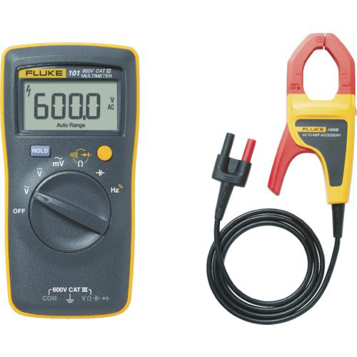 TFF フルーク 101/I400E ポケットサイズ・マルチメーター101　i400E電流クランプ付キットデジタルテスタ[101I400ETFF] 返品種別B