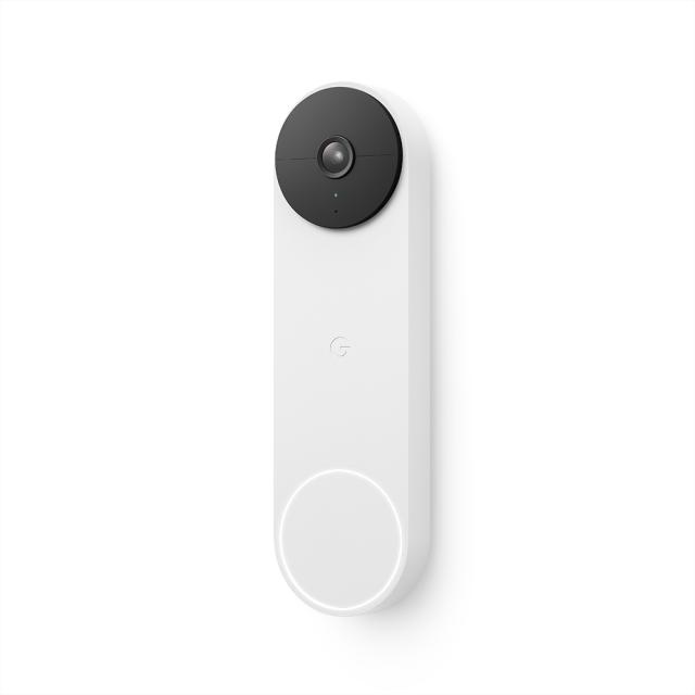 Google GA01318-JP カラーカメラ玄関子機（Snow）Google Nest Doorbell Battery Type[GA01318JP] 返品種別A
