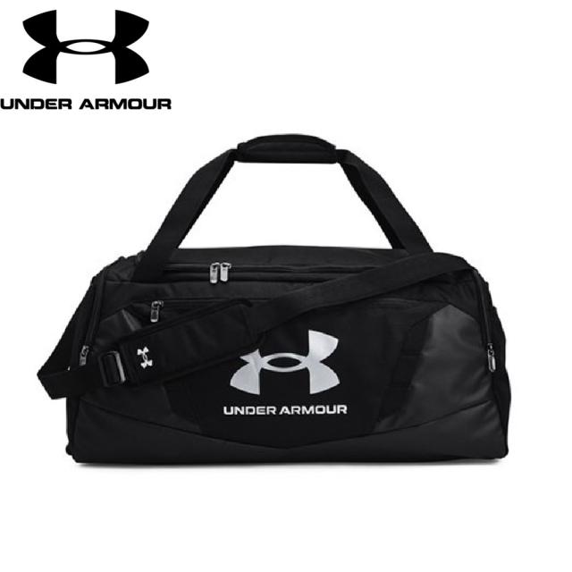 アンダーアーマー UAアンディナイアブル5.0 ダッフルバッグ Mサイズ（Black/Black・61.6L） UNDER ARMOUR DOM-1369223-001返品種別A