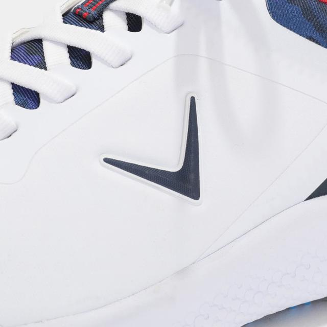 キャロウェイ メンズ スタースパイクレス ゴルフシューズ(ホワイト/ネイビー・サイズ：27.5cm) STAR24-1030-275返品種別A