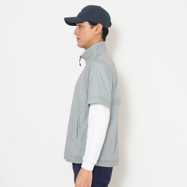 キャロウェイ メンズ ストレッチミニリップハーフジップブルゾン