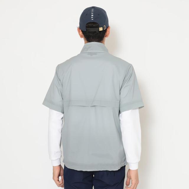 キャロウェイ メンズ ストレッチミニリップハーフジップブルゾン