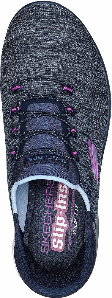 スケッチャーズ 149937W-NVPR-22.5 レディース スケッチャーズ スリップインズ サミッツ - ダズリング ヘイズ（ネイビー/パープル・サイズ：22.5cm）SKECHERS[149937WNVPR225] 返品種別A