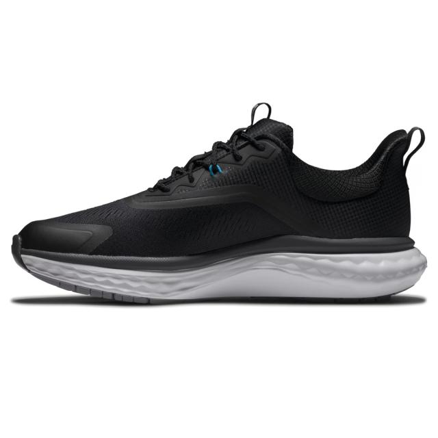 フットジョイ 56990W075 メンズ スパイクレスゴルフシューズ MEN’S FJ クオンタム LACED（ブラック/ホワイト・サイズ：25.5cm）footjoy[56990W075] 返品種別A_3