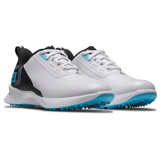 フットジョイ ジュニア ゴルフシューズ Junior FJ フューエル LACED（ホワイト/ブラック・サイズ：23cm） footjoy 45042M050返品種別A