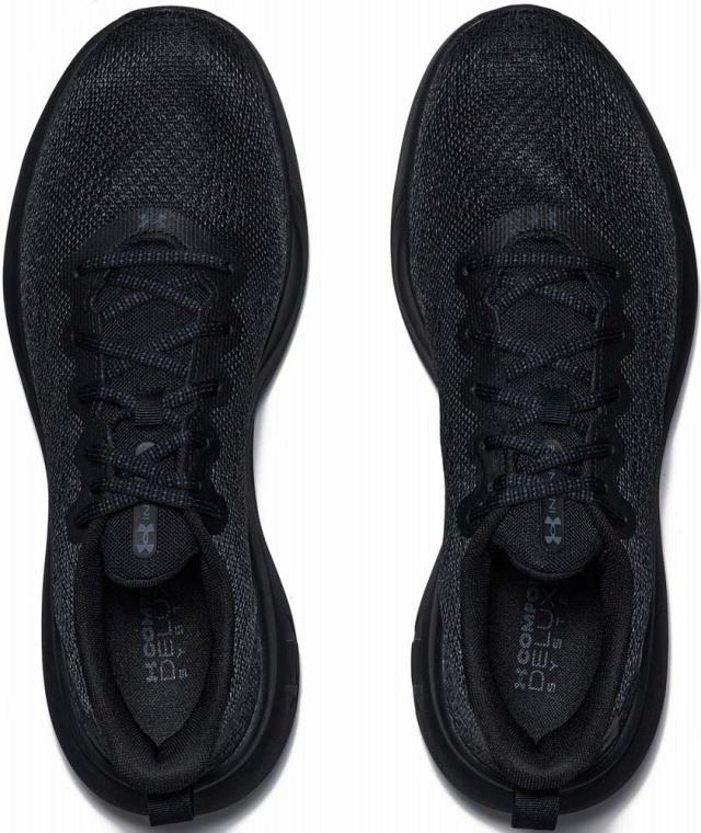 アンダーアーマー メンズ ランニングシューズ UAインフィニット（Black/Black/Black・サイズ：27.5cm） DOM-3027523-002-27.5返品種別A