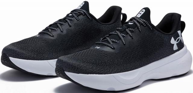 アンダーアーマー メンズ ランニングシューズ UAインフィニット（Black/Black/White・サイズ：27.0cm） DOM-3027523-001-27.0返品種別A