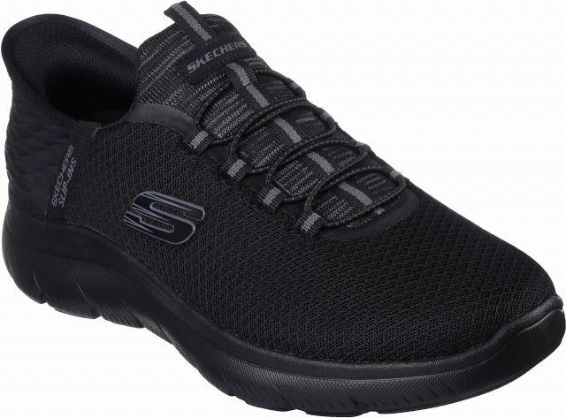 スケッチャーズ SKC-232457-BBK-26.5 メンズ スケッチャーズ スリップ 