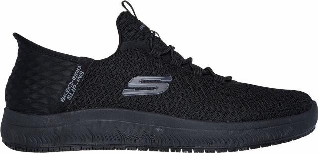 スケッチャーズ SKC-200205W-BBK-25.5 メンズ スケッチャーズ スリップインズ ワーク サミッツ - コルシン（ブラック・サイズ：25.5cm）SKECHERS[SKC200205WBBK255] 返品種別A