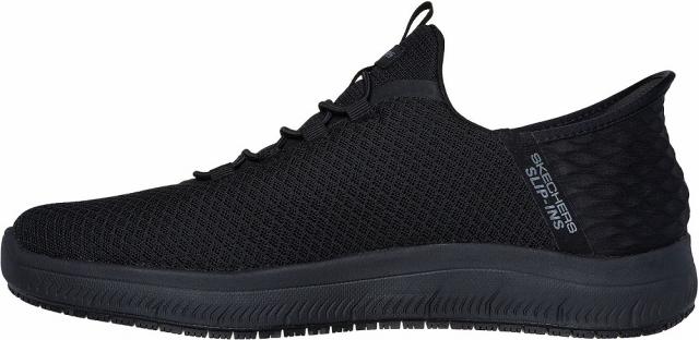 スケッチャーズ SKC-200205W-BBK-25.5 メンズ スケッチャーズ スリップインズ ワーク サミッツ - コルシン（ブラック・サイズ：25.5cm）SKECHERS[SKC200205WBBK255] 返品種別A