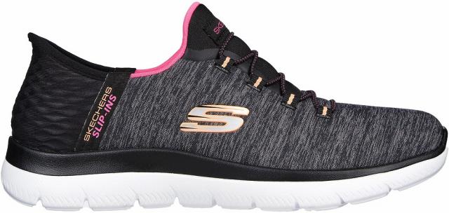 スケッチャーズ 149937W-BKMT-24.5 レディース スケッチャーズ スリップインズ サミッツ - ダズリング ヘイズ（ブラック/マルチ・サイズ：24.5cm）SKECHERS[149937WBKMT245] 返品種別A