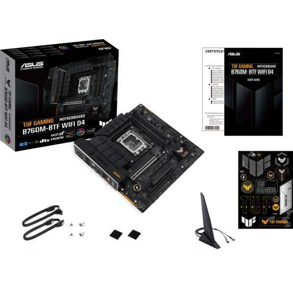 ASUS（エイスース） GAMINGB760MBTFWIFID4 Intel B760 チップセット搭載 micro-ATXマザーボード 「TUF GAMING B760M-BTF WIFI D4」[GAMIN