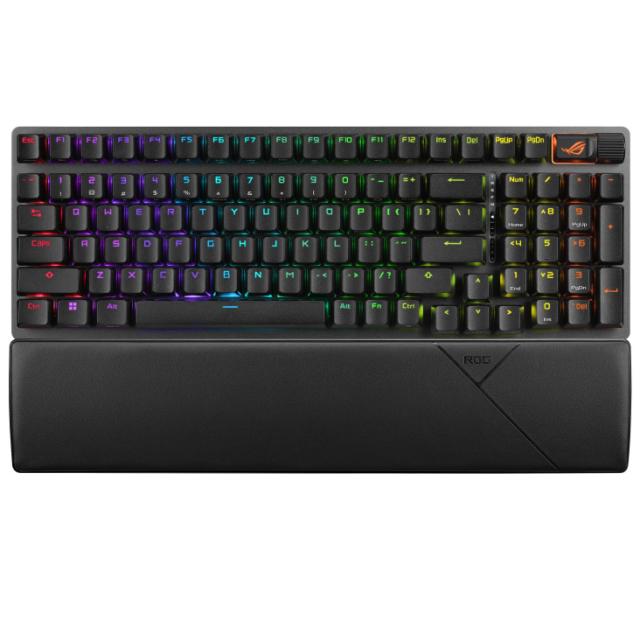 ASUS（エイスース） ワイヤレスゲーミングキーボード ROG Strix Scope II 96 Wireless (英語配列) SCOPE296WLNXSWUSABS返品種別A