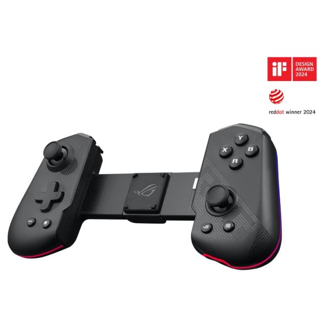 ASUS（エイスース） スマートフォン用ゲームコントローラー ROG Tessen Mobile Controller GU200A/ROG/TESSEN/BK返品種別A