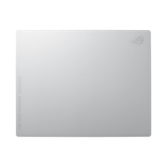 ASUS（エイスース） 強化ガラス製大型ゲーミングマウスパッド ムーンストーンエースL（ホワイト） ROG-MOONSTONEACELWHT返品種別A