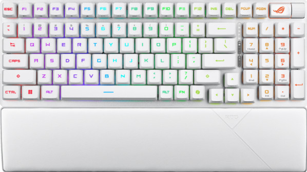 ASUS（エイスース） ROG Strix Scope II 96 RX Wireless Gaming Keyboard 赤軸 ホワイト  STRIXSCOPE296RXWLWHR返品種別A