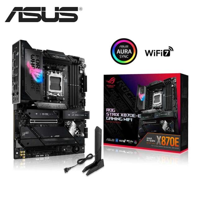 ASUS｜エイスース AMD X870E Chipset 搭載 ATXマザーボード「ROG STRIX X870E-E GAMING WIFI」 ROGSTRIXX870EEGAMIWF返品種別B