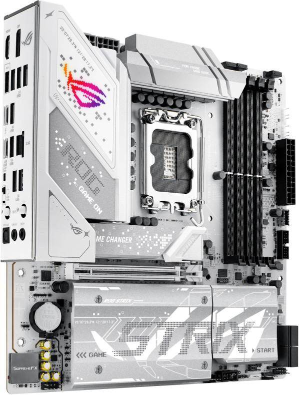 ASUS｜エイスース ROG STRIX B860-G GAMING WIFI Intel B860 Chipset 搭載　micro-ATX マザーボード「ROG STRIX B860-G GAMING WIFI」[ROGSTRIXB860GGAMINGW] 返品種別B_10