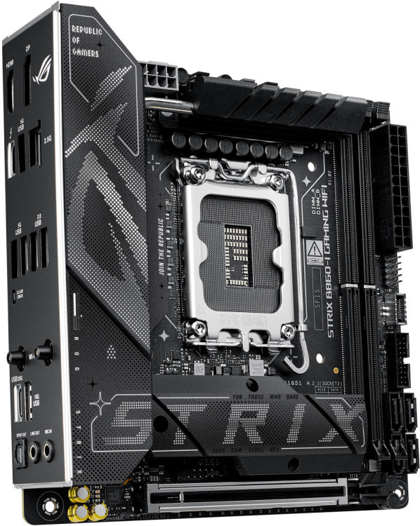 ASUS｜エイスース ROG STRIX B860-I GAMING WIFI Intel B860 Chipset