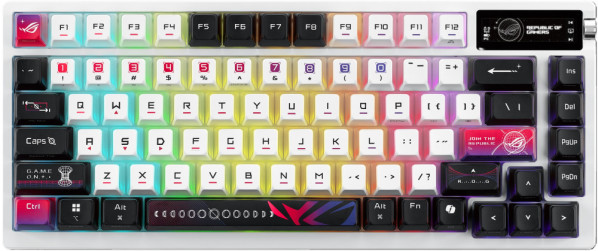 ASUS（エイスース） ROG/AZOTH/X/SNOW2 ROG Azoth X （M704 AZOTH X/NXSWV2/US/PBT/）[ROGAZOTHXSNOW2] 返品種別A_2