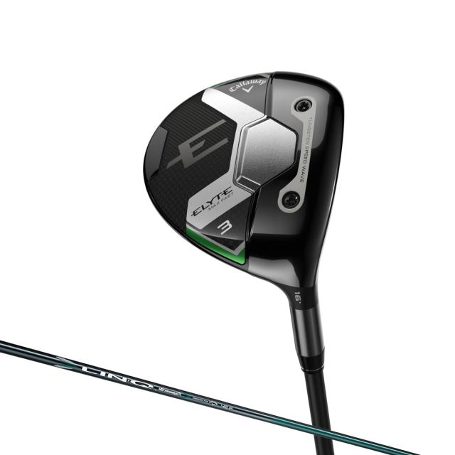 キャロウェイ 4L230570Y500 エリート MAX FAST フェアウェイウッド W#5 ロフト角19° (LIN-Q GREEN 40 for Callaway・フレックス：SR)Callaway[4L230570Y500] 返品種別A