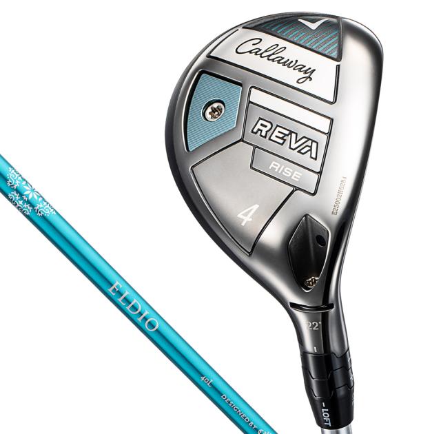 キャロウェイ REVA-RISE-UT5-L 【女性向けモデル】REVA RISE ユーティリティ 5H ロフト角26°(ELDIO 40 for Callaway LDY シャフト・フレックス：L)Callaway[REVARISEUT5L] 返品種別A