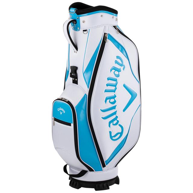 キャロウェイ キャディバッグ キャロウェイ スポーツ 25 JM（ホワイト/ブルー・9.0型・47インチクラブ対応） CW26-CB-5125157返品種別A 18,711円