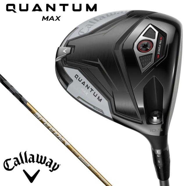 キャロウェイ QUANTUM MAX ドライバー 10.5°（SPEEDER NX GOLD 50 シャフト・フレックス：S） CW-QTMM-105-NXG50S返品種別A