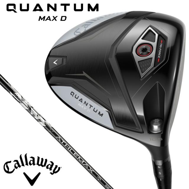 キャロウェイ QUANTUM MAX D ドライバー 9°（ATHLEMAX 50 シャフト・フレックス：S） CW-QTMMD-9-50S返品種別A