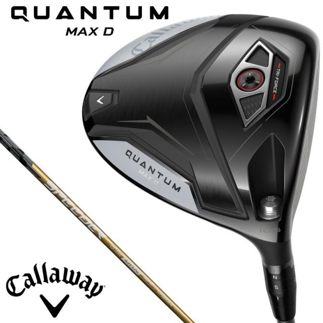 キャロウェイ QUANTUM MAX D ドライバー 10.5°（SPEEDER NX GOLD 50 シャフト・フレックス：S） CW-QTMMD-105-NXG50S返品種別A