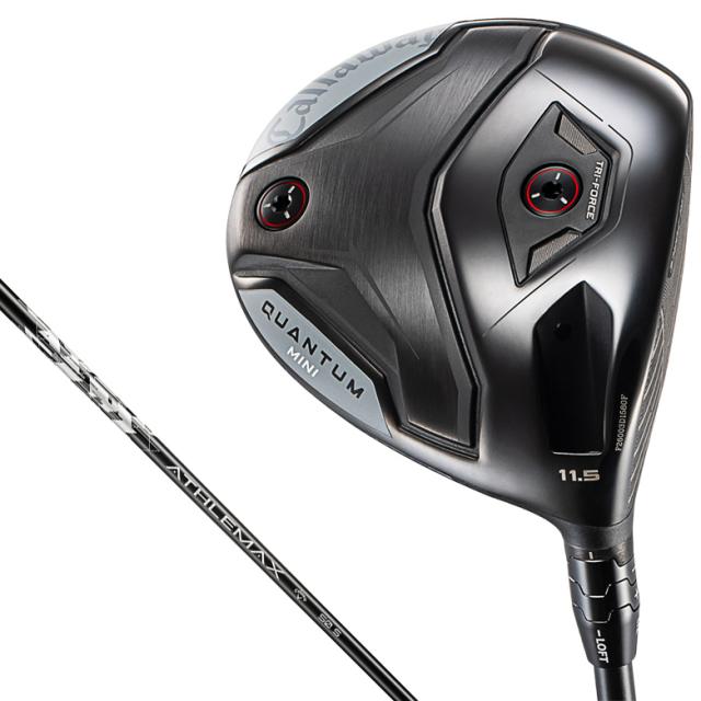 キャロウェイ QUANTUM MINI ドライバー 13.5°（ATHLEMAX 50 シャフト・フレックス：S） CW-QTMMINI-135-50S返品種別A