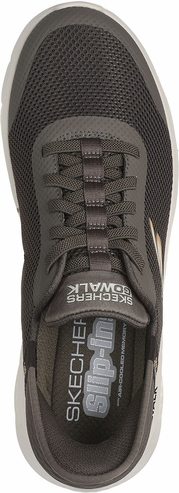 スケッチャーズ 216324WW-BRN-25.5 メンズ GO WALK FLEX-HANDS UP（ブラウン・サイズ：25.5cm）SKECHERS[216324WWBRN255] 返品種別A
