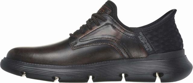 スケッチャーズ SKC-205046-DKB-26.5 メンズ シューズ スリップインズ ガルザ ガービン GARZA-GERVIN（ダークブラウン・サイズ：26.5cm）SKECHERS[SKC205046DKB265] 返品種別A