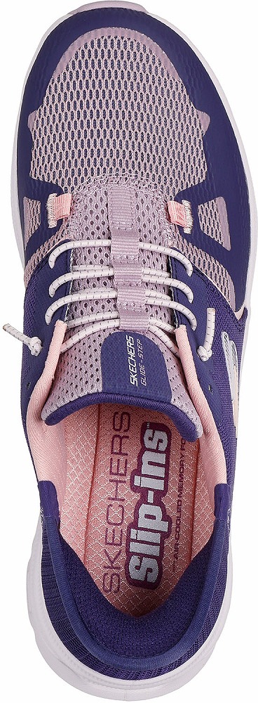 スケッチャーズ SKC-150420-PRCL-24.0 レディース スケッチャーズ スリップインズ グライドステップ プロ（パープル/コーラル・サイズ：24.0cm）SKECHERS[SKC150420PRCL240] 返品種別A