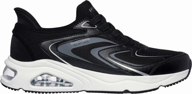スケッチャーズ SKC-183083-BLK-26.5 メンズ スニーカー TRES-AIR UNO-VISIO スリップインズ カジュアル シューズ（ブラック・サイズ：26.5cm）SKECHERS[SKC183083BLK265] 返品種別A