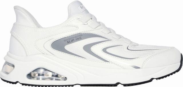 スケッチャーズ SKC-183083-WGY-27.0 メンズ スニーカー TRES-AIR UNO-VISIO スリップインズ カジュアル シューズ（ホワイト・サイズ：27.0cm）SKECHERS[SKC183083WGY270] 返品種別A