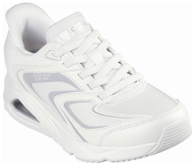 スケッチャーズ SKC-177408-WHT-24.0 レディース スニーカー TRES-AIR UNO-EZ-GL スリップインズ カジュアル シューズ（ホワイト・サイズ：24.0cm）SKECHERS[SKC177408WHT240] 返品種別A