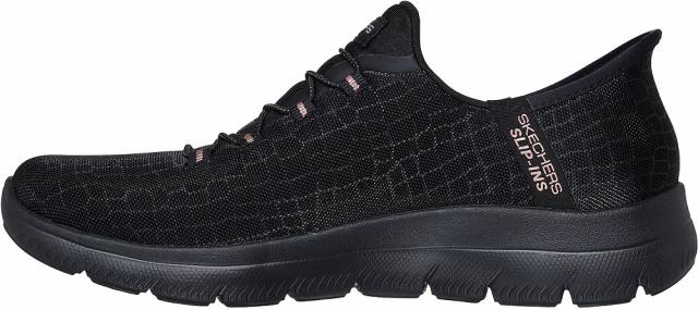 スケッチャーズ 150128W-BKGD-22.5 レディース スケッチャーズ スリップインズ サミッツ - クラッシー ナイト（ブラック/ゴールド・サイズ：22.5cm）SKECHERS[150128WBKGD225] 返品種別A