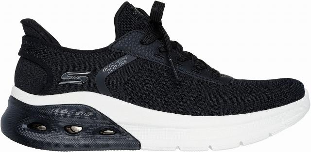 スケッチャーズ レディース スニーカー  BOBS ARC WAVES 2.0（ブラック・サイズ：22.0cm） SKECHERS SKC-117638-BLK-22.0返品種別A
