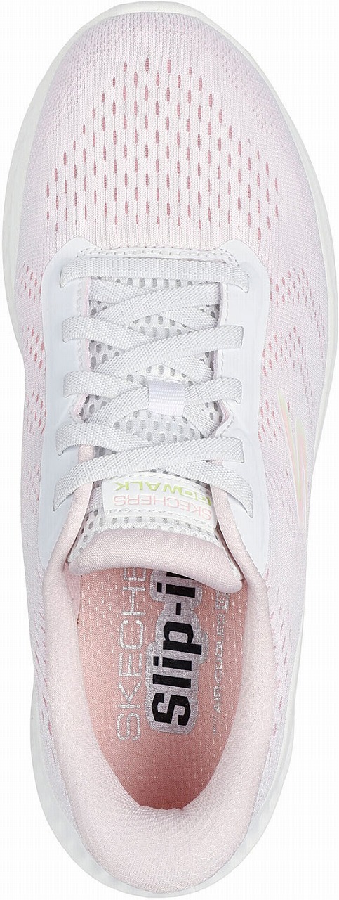 スケッチャーズ SKC-125643-WPK-24.0 レディース スニーカー スリップインズ ゴーウォーク ナウ クロエ（ホワイト/ピンク・サイズ：24.0cm）SKECHERS[SKC125643WPK240] 返品種別A