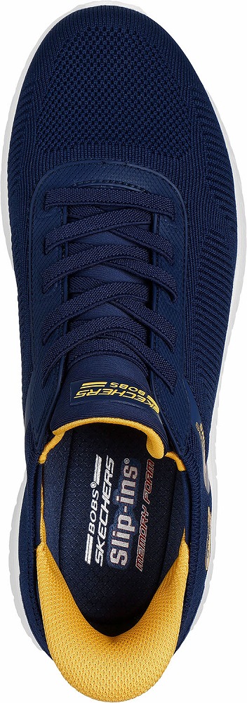 スケッチャーズ SKC-118312W-NVY-27.0 メンズ スケッチャーズ スリップインズ ボブス スポート スクワッド カオス - ソリッド ステップ（ネイビー・サイズ：27.0cm）SKECHERS[SKC118312WNVY270] 返品種別A
