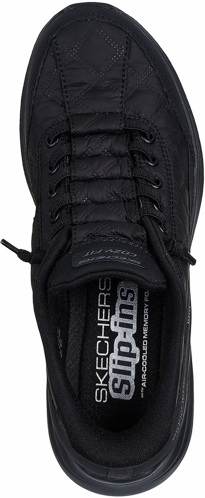 スケッチャーズ SKC-150404-BBK-23.5 レディース スケッチャーズ スリップインズ コンツアーフォーム - コージーフィット（ブラック・サイズ：23.5cm）SKECHERS[SKC150404BBK235] 返品種別A