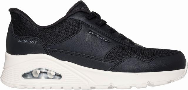 スケッチャーズ レディース スニーカー UNO-BANKSIA（ブラック・サイズ：22.0cm） SKECHERS SKC-177117W-BLK-22.0返品種別A