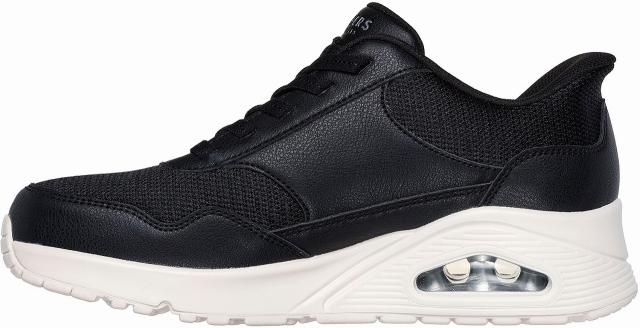 スケッチャーズ レディース スニーカー UNO-BANKSIA（ブラック・サイズ：23.0cm） SKECHERS SKC-177117W-BLK-23.0返品種別A
