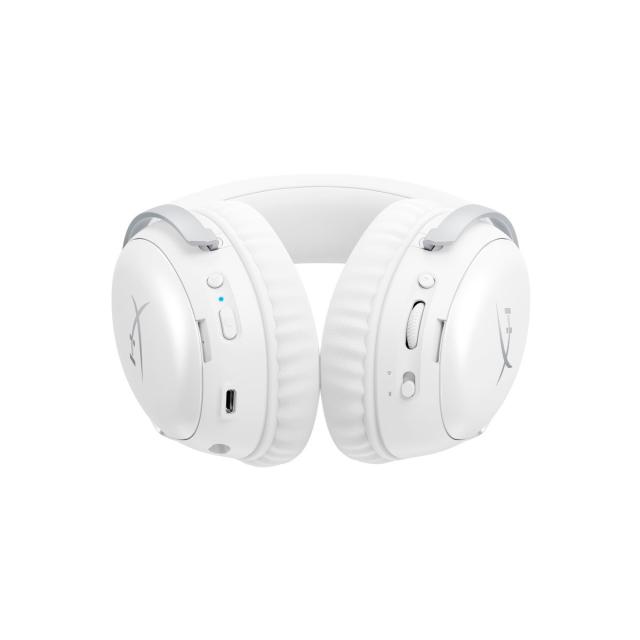HyperX（ハイパーエックス） AX6G1AA 密閉型ワイヤレスゲーミングヘッドセット Cloud III S Wireless (PC Mac PS5 モバイル Switch ホワイト)[AX6G1AA] 返品種別A_2