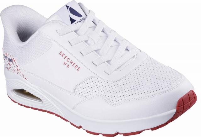 スケッチャーズ SKC-183899W-WHT-27.0 メンズ スニーカー スリップインズ ウノ ワガラ プロスペリティ（ホワイト・サイズ：27.0cm）SKECHERS[SKC183899WWHT270] 返品種別A