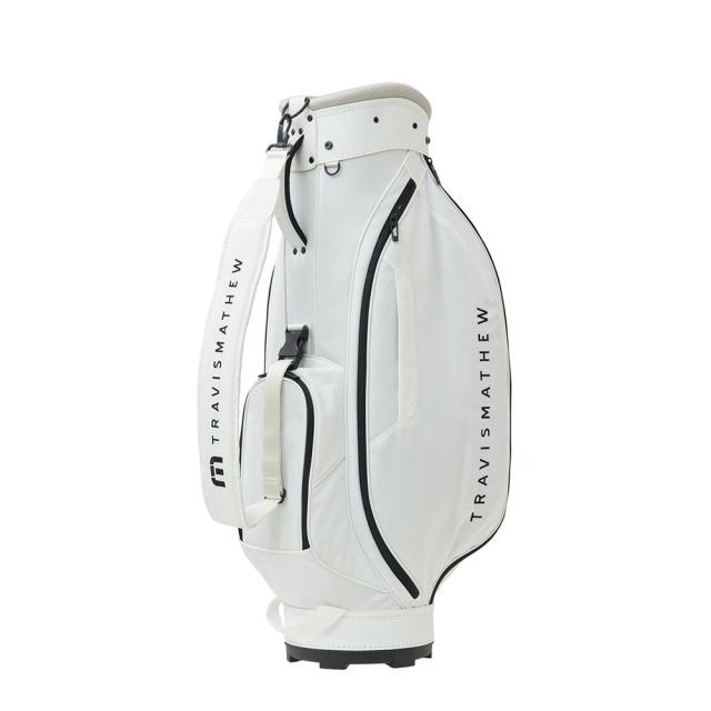 トラヴィスマシュー キャディバッグ MP カートバッグ（WHITE・9.0型・47インチクラブ対応） TRM26-CB-7AN905-WT返品種別A