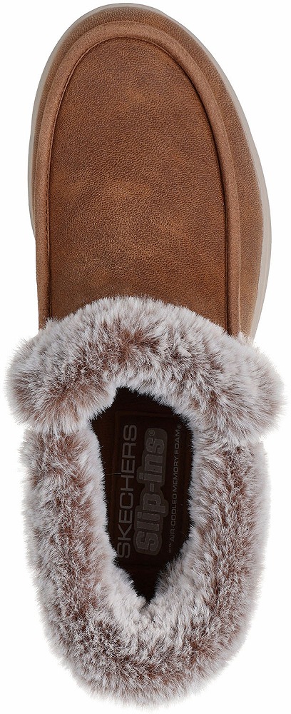 スケッチャーズ SKC-144221-CSNT-23.0 レディース ブーツ スリップインズ GLACIAL ULTRA-COZY GETAWAY（チェスナッツ・サイズ：23.0cm）SKECHERS[SKC144221CSNT230] 返品種別A