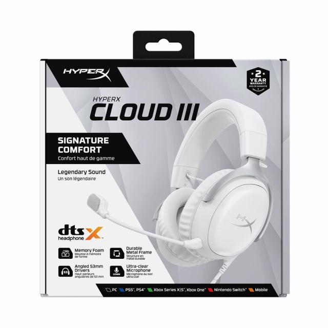 HyperX（ハイパーエックス） BS7C1AA Cloud III ゲーミングヘッド